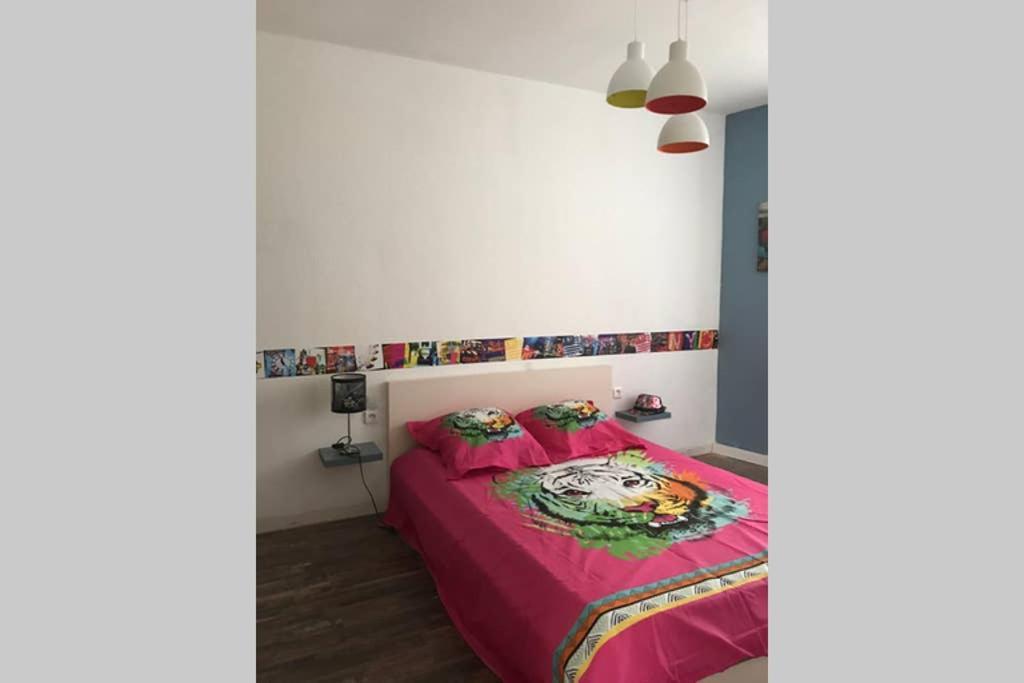 Appartement Style Pop Art Avec Garage Centre Historique Béziers Exterior foto